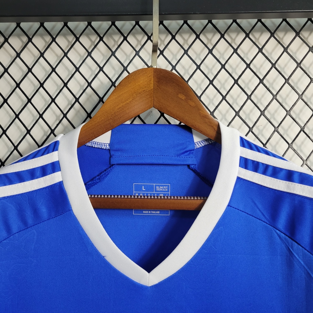 Camisa Leicester City Home (1) 2023/24 Adidas Torcedor Masculina