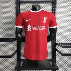 Camisa Liverpool Home (1) 2023/24 Jogador Masculina (PRONTA ENTREGA)