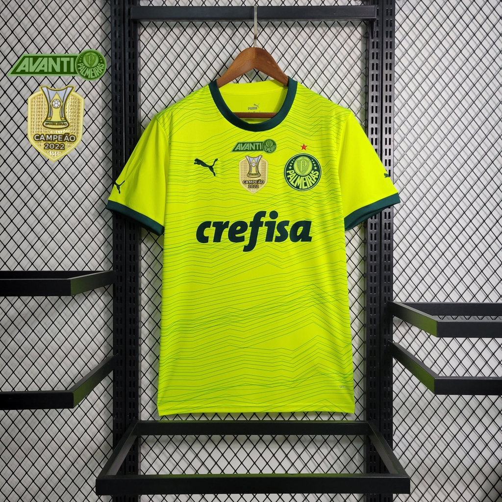 Camisa do Palmeiras II 2023 Campeão Brasileiro 2022 Puma - Masculina em  Promoção
