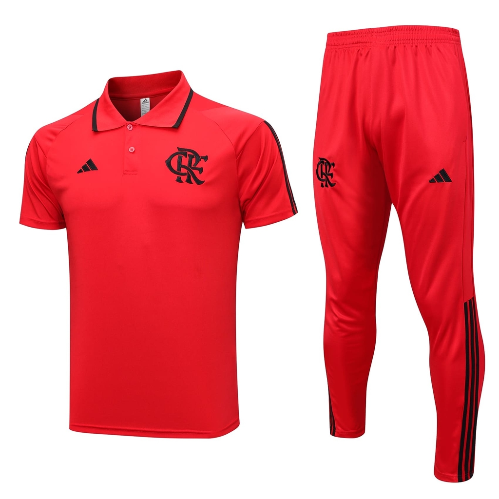 Conjunto Treino Flamengo 2023/24 Adidas Masculino