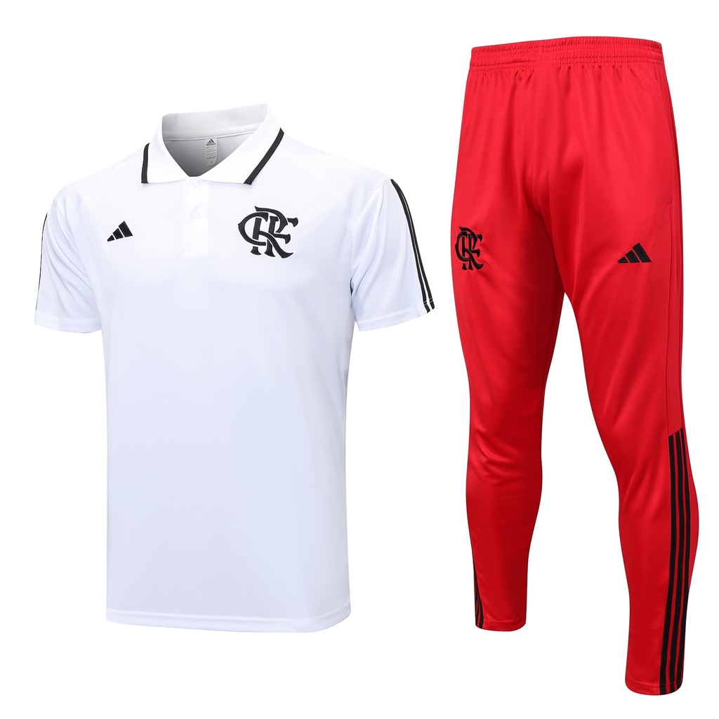 Conjunto Treino Flamengo 2023/24 Adidas Masculino