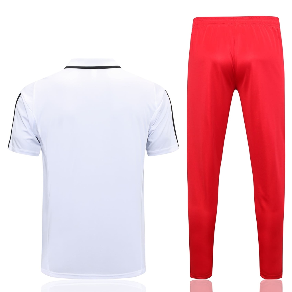 Conjunto adidas cheap vermelho masculino