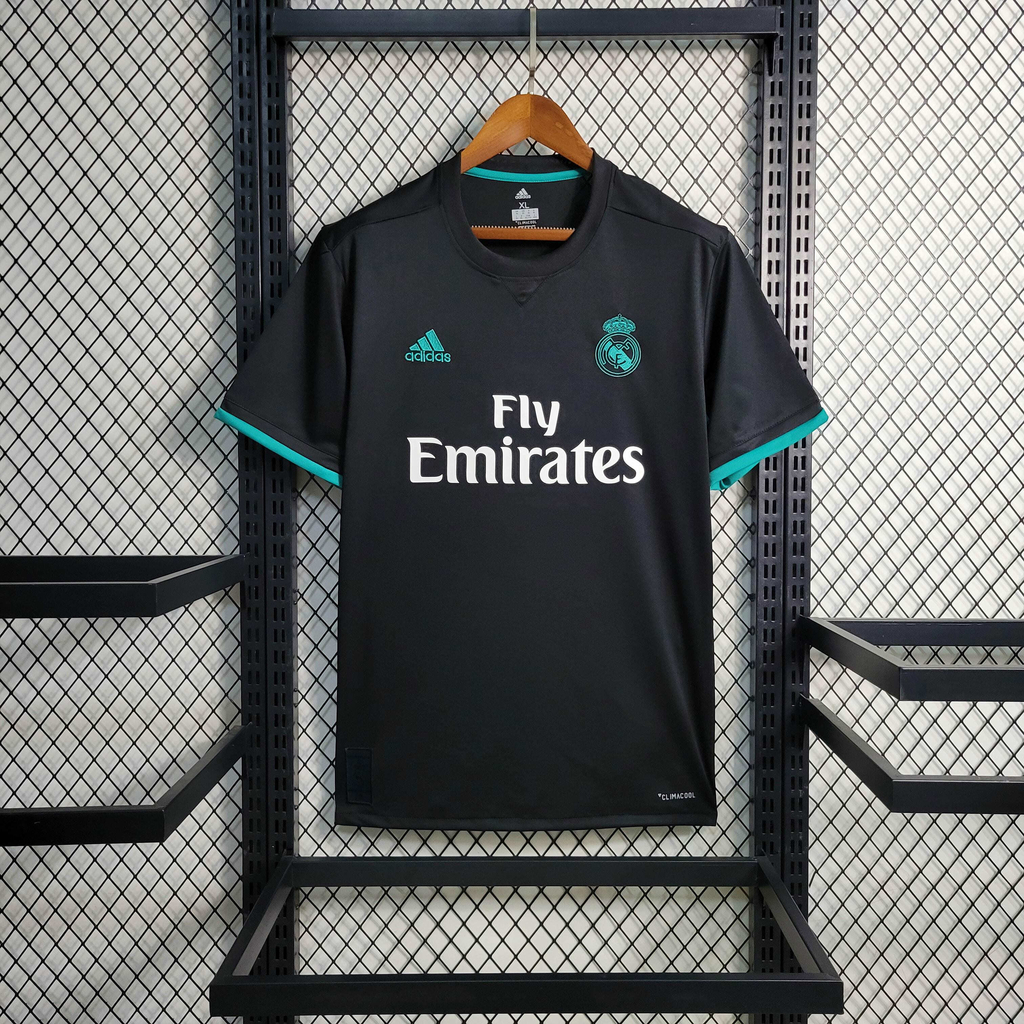 Camisa Real Madrid Away (2) 2017/18 Adidas Retrô Masculina