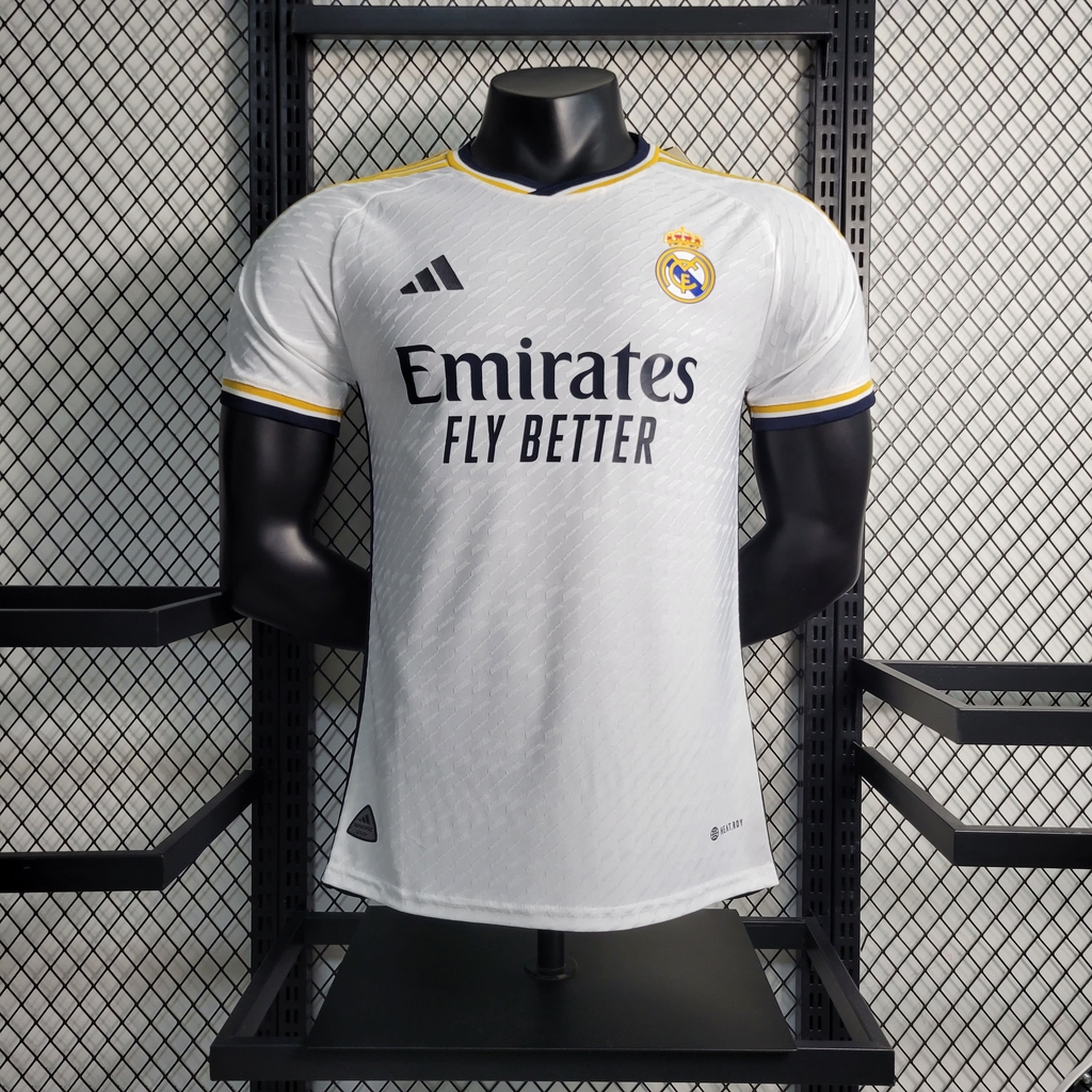 Camisa Real Madrid Home (1) 2023/24 Adidas Jogador Masculina