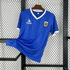 Camisa Argentina Away (2) 1986 Le Coq Sportif Retrô Masculina