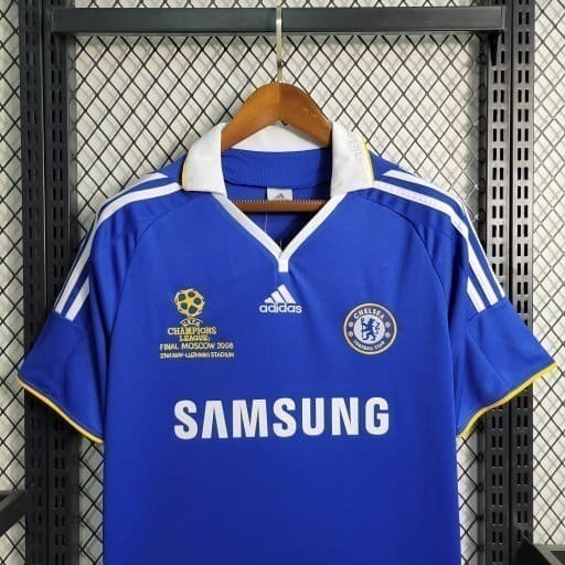 Camisa Chelsea Home 1 2008 09 Adidas Retro Masculina