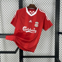 Camisa Liverpool Home (1) 2008/10 Adidas Retrô Masculina