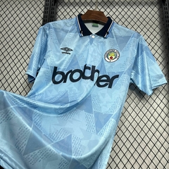 Camisa Manchester City Home (1) 1989/91 Umbro Retrô Masculina na internet