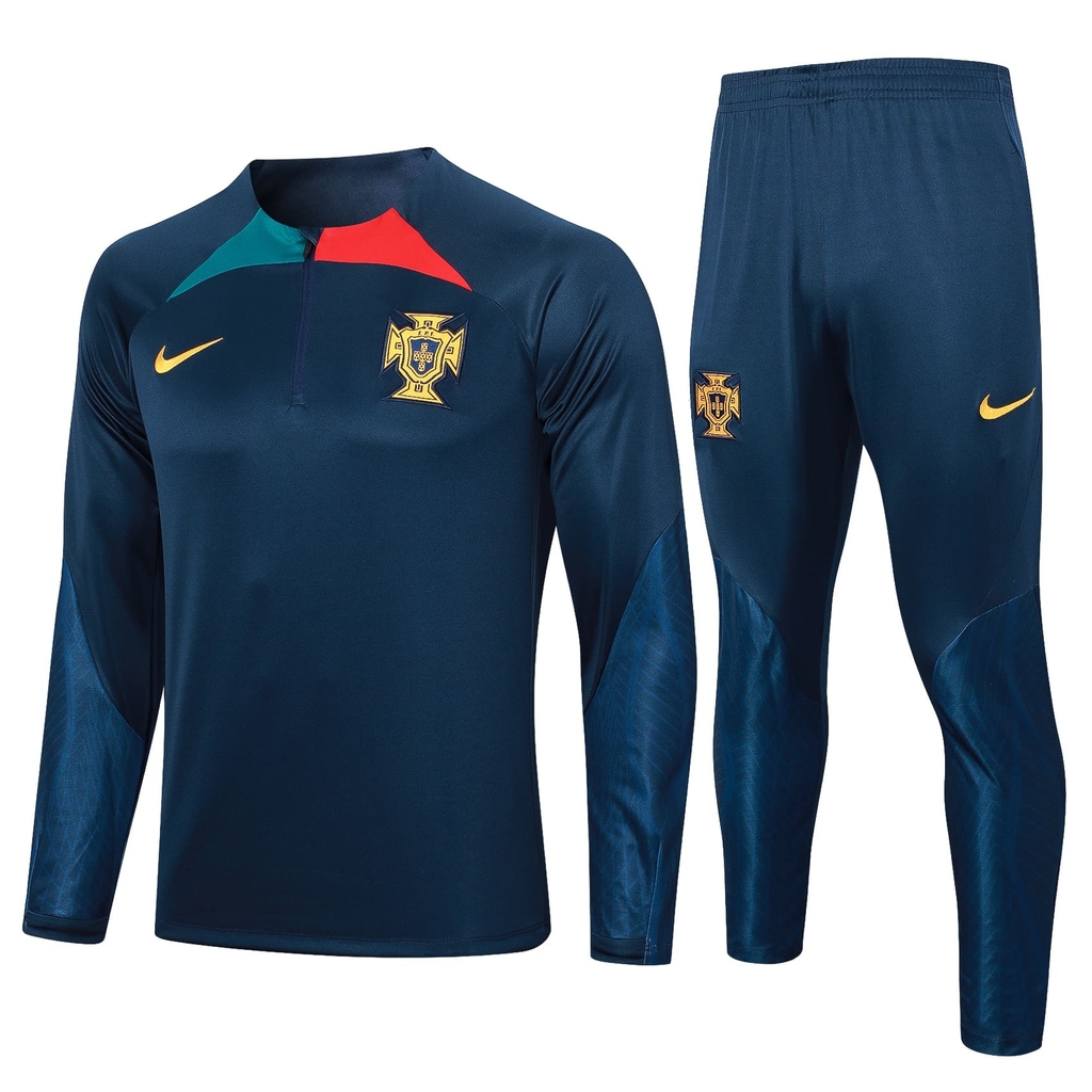 Conjunto Agasalho Treino Portugal 2023 Nike Masculino
