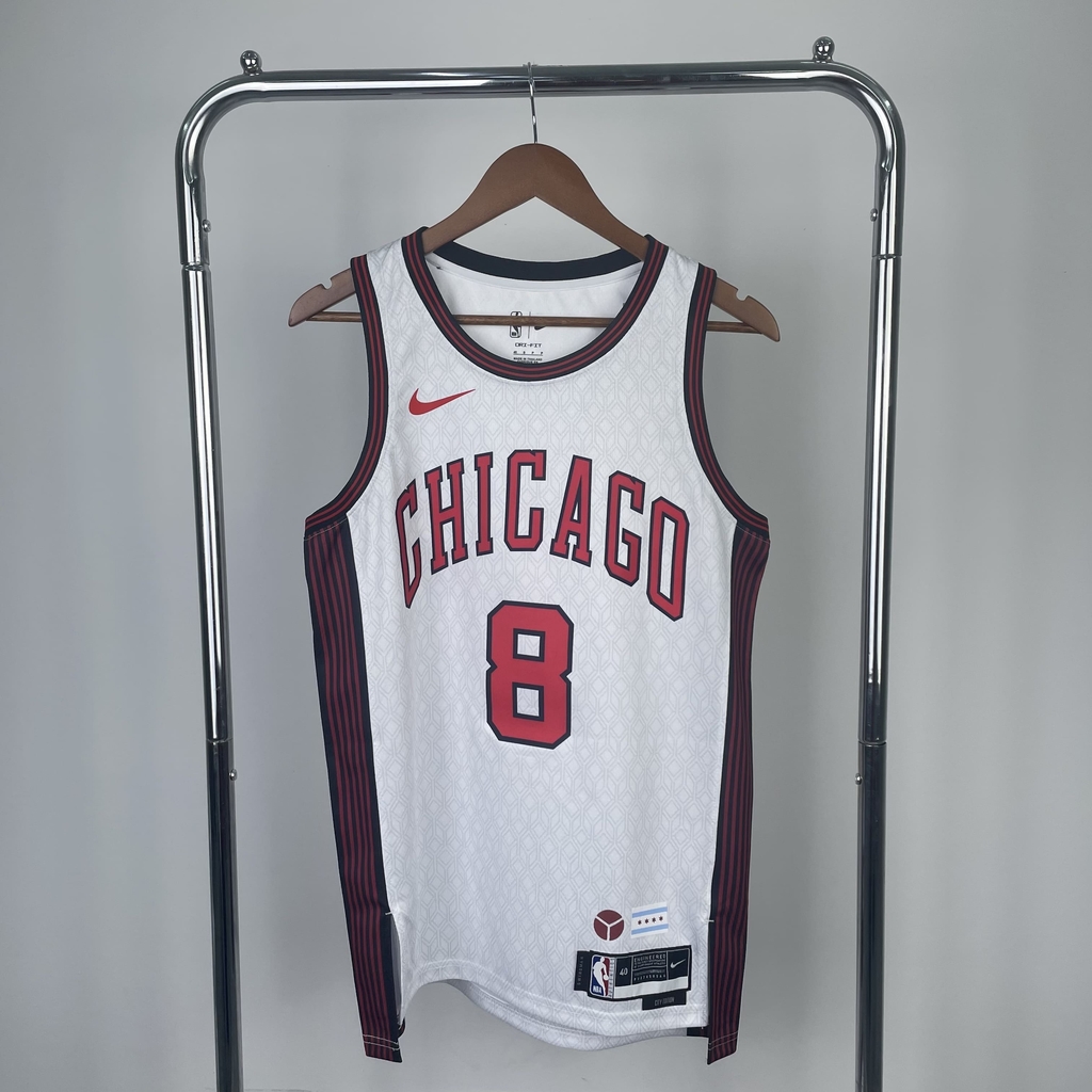 Regata Chicago Bulls NBA 2023 Nike City Edition Swingman Masculina