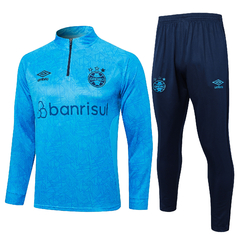 conjunto-agasalho-de-treino-do-grêmio-umbro-2024-2025-24-25-azul-escuro-zíper-pré-jogo-aquecimento-treino-treinamento-zíper-completo-jaqueta-casaco-corta-vento-inverno-frio-chuva-calça-calção-fresco-academia-treinar-comprar-