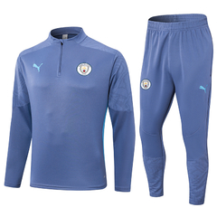 conjunto-agasalho-de-treino-do-manchester-city-puma-2024-2025-24-25-azul-cinza-pré-jogo-aquecimento-treino-treinamento-jaqueta-casaco-corta-vento-inverno-frio-chuva-calça-calção-fresco-academia-treino-treinar-treinamento-malhar-novo-nova-lançamento-tempor