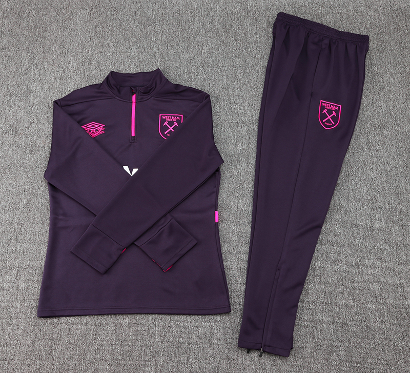 Conjunto Agasalho Treino West Ham 2024 25 Umbro Masculino