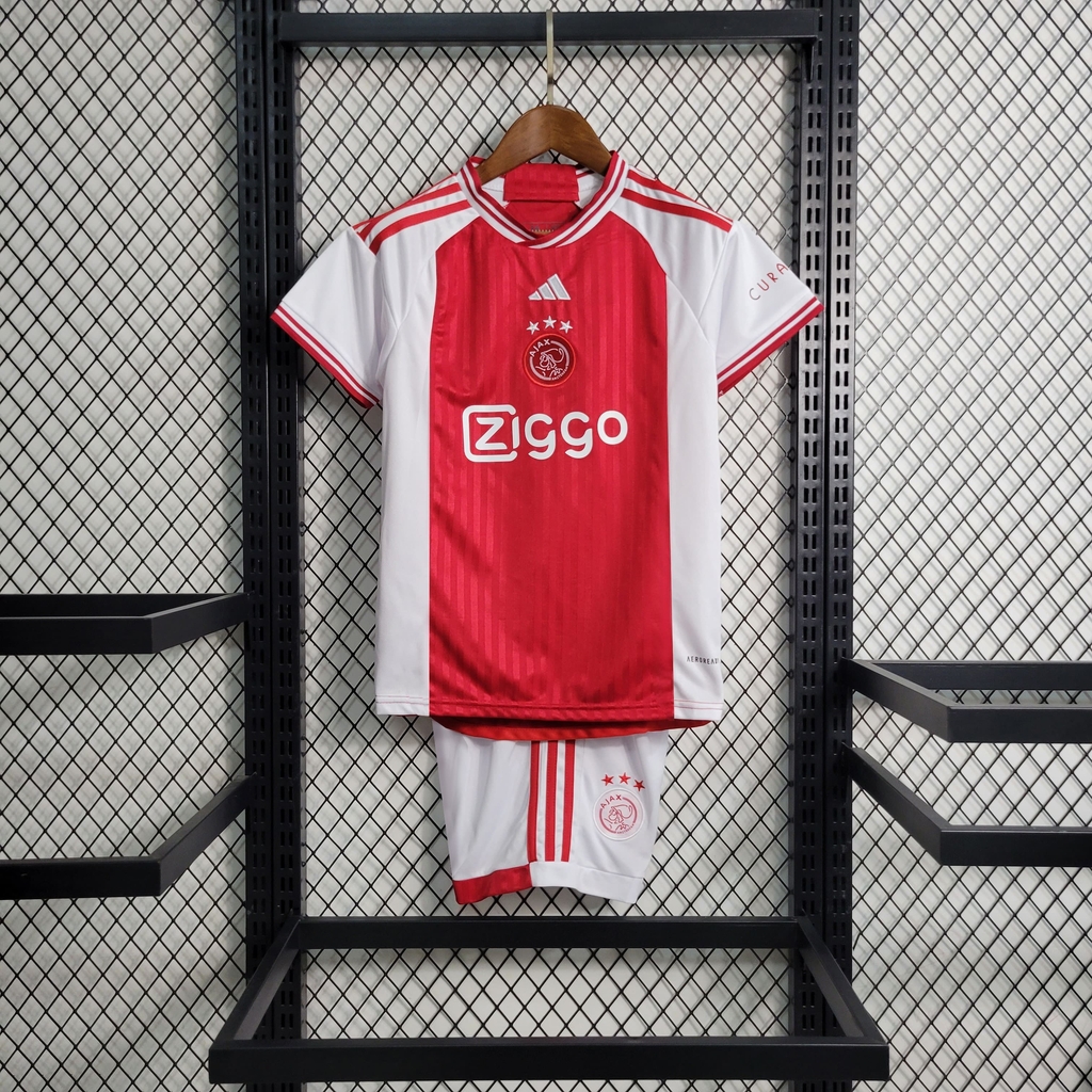 Uniforme Infantil Ajax Home (1) 2023/24 Adidas
