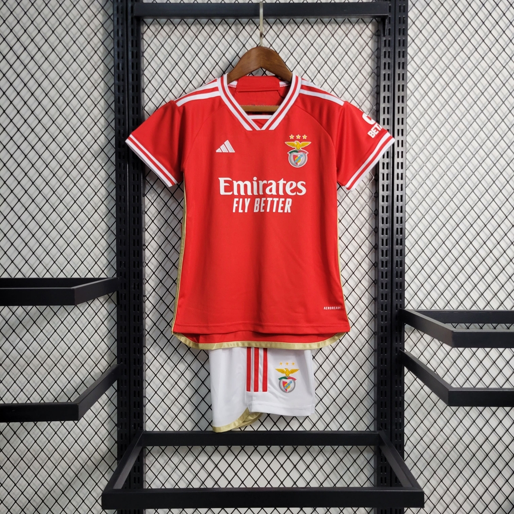 Uniforme Infantil Benfica Home (1) 2023/24 Adidas