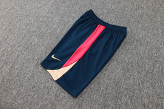 conjunto-de-treino-do-barcelona-barça-nike-2025-2025-24-25-rosa-azul-dourado-camisa-camiseta-regata-short-bermuda-verão-calor-fresco-confortável-academia-treino-treinar-treinamento-malhar-novo-nova-lançamento-temporada-profissional-original-oficial