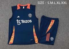 conjunto-de-treino-do-manchester-united-adidas-2024-2025-24-25-laranja-azul-camisa-camiseta-regata-quente-short-bermuda-calção-fresco-academia-treino-treinar-treinamento-malhar-novo-nova-lançamento-temporada-profissional-original-oficial-frete-grátis