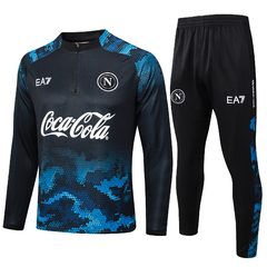 Conjunto Agasalho Treino Napoli 2024/25 EA7 Masculino