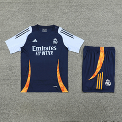 conjunto-de-treino-do-real-madrid-adidas-2024-2025-24-25-azul-escuro-branco-pré-jogo-vini-jr-rodrygo-camisa-camiseta-regata-quente-short-bermuda-calção-fresco-academia-treino-treinar-treinamento-malhar-novo-nova-lançamento-temporada-profissional-original-