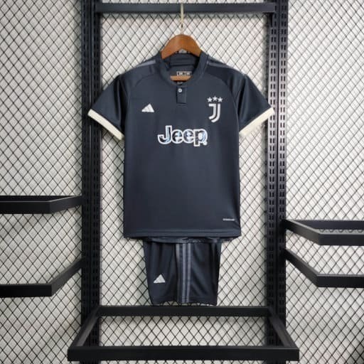 Uniforme Infantil Juventus Third 3 2023 24 Adidas