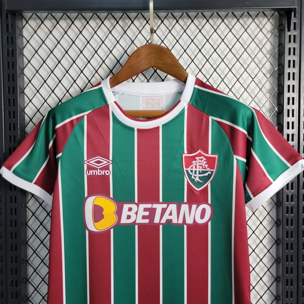 Uniforme Infantil Fluminense Home (1) 2023/24 Umbro