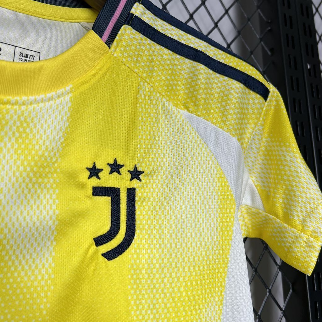 Uniforme Infantil Juventus Away 2 2024 25 Adidas