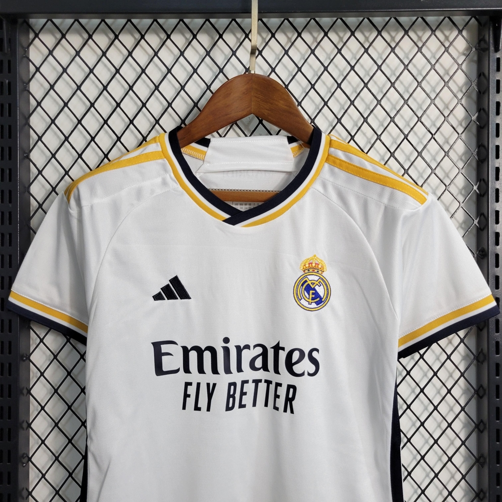 Uniforme do real madrid branco sales