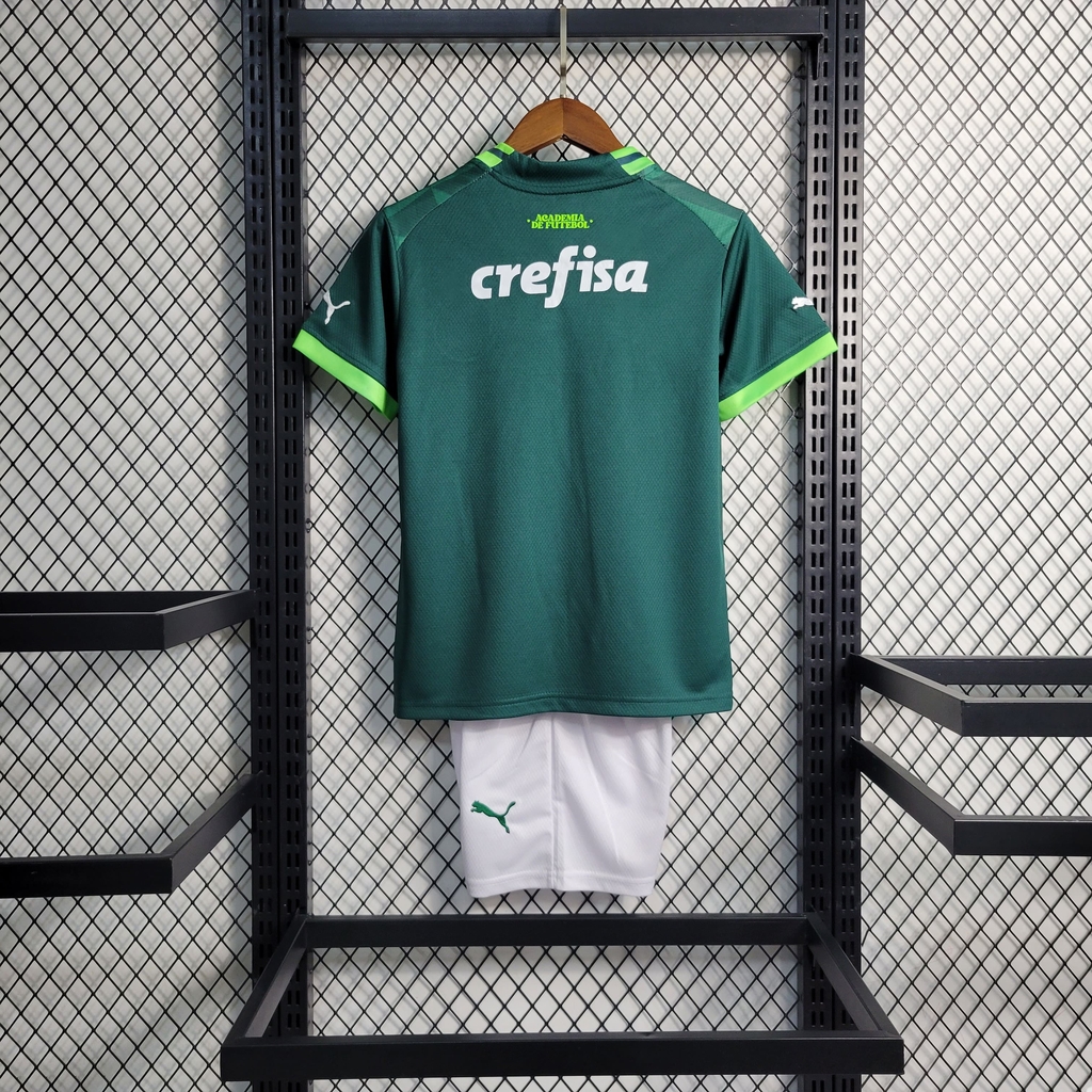 Conjunto infantil palmeiras puma sale