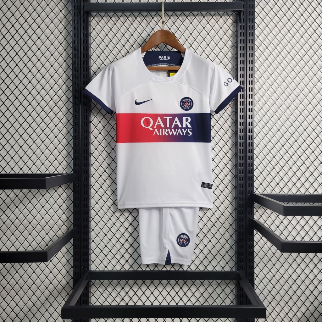 Uniforme paris saint germain branco new arrivals