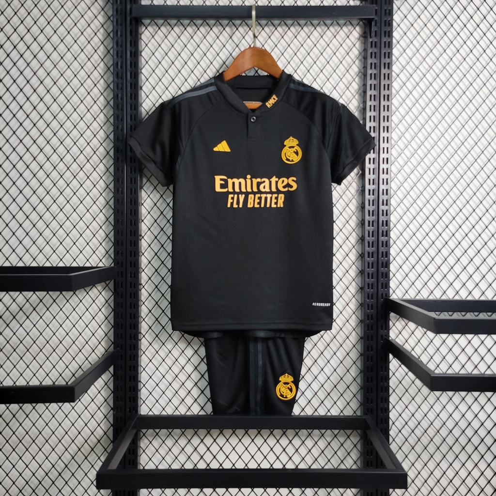 Uniforme Infantil Real Madrid Third (3) 2023/24 Adidas
