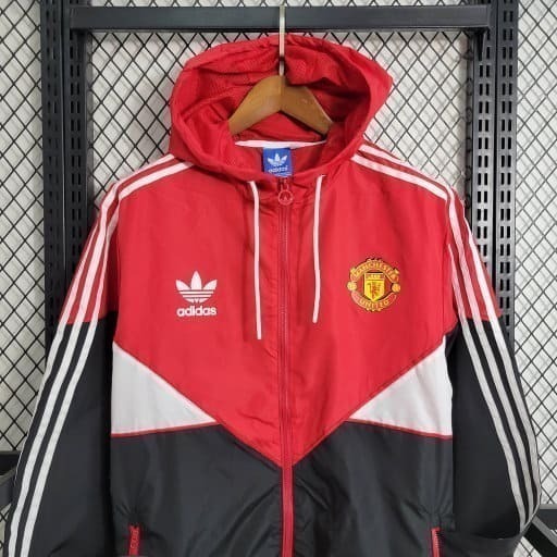 Agasalho adidas best sale masculino vermelho