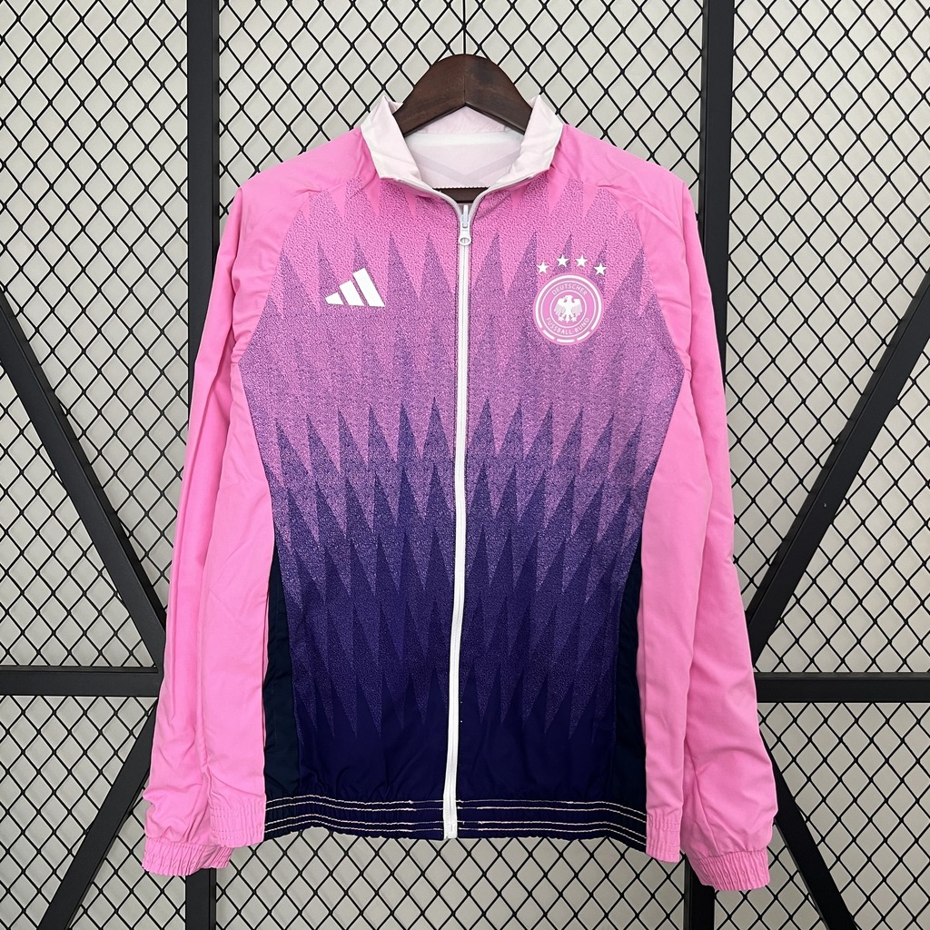 Corta vento adidas rosa e azul sales