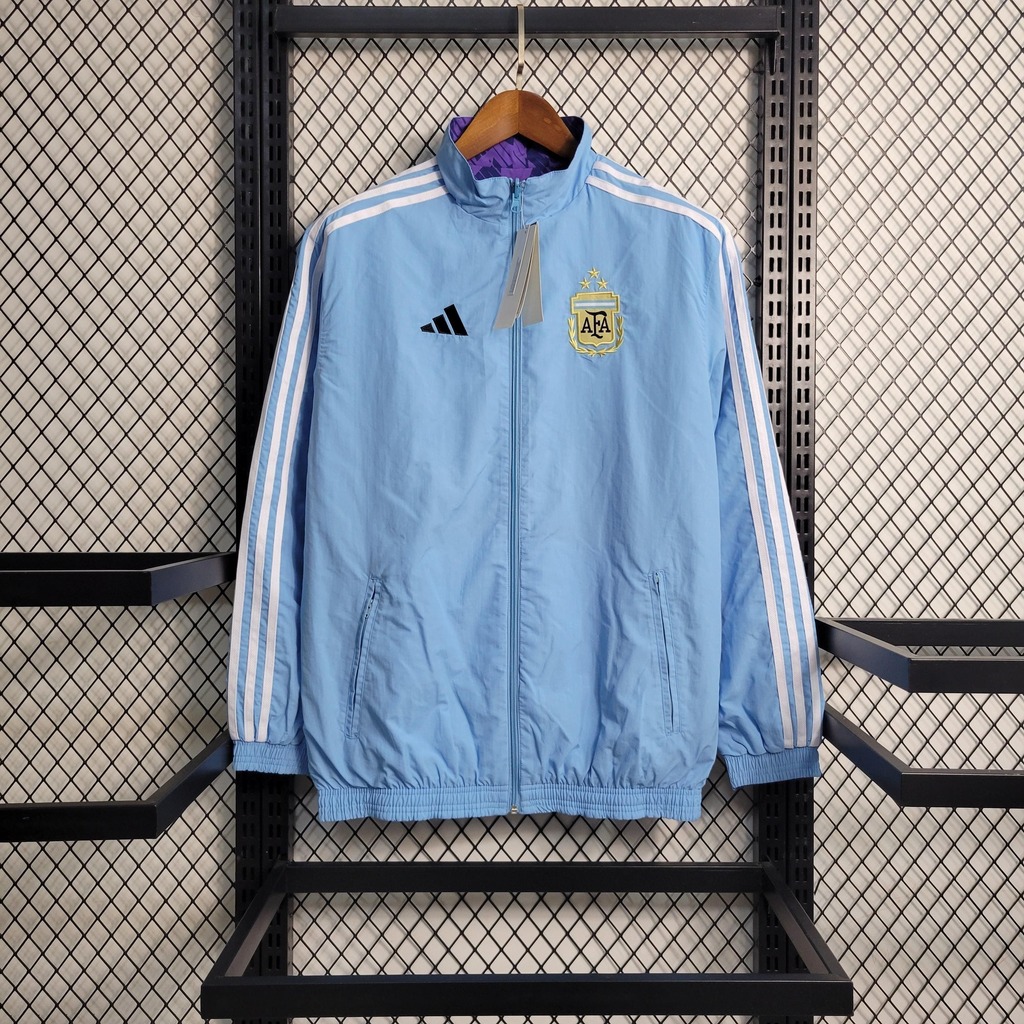 Corta vento dupla face adidas cheap