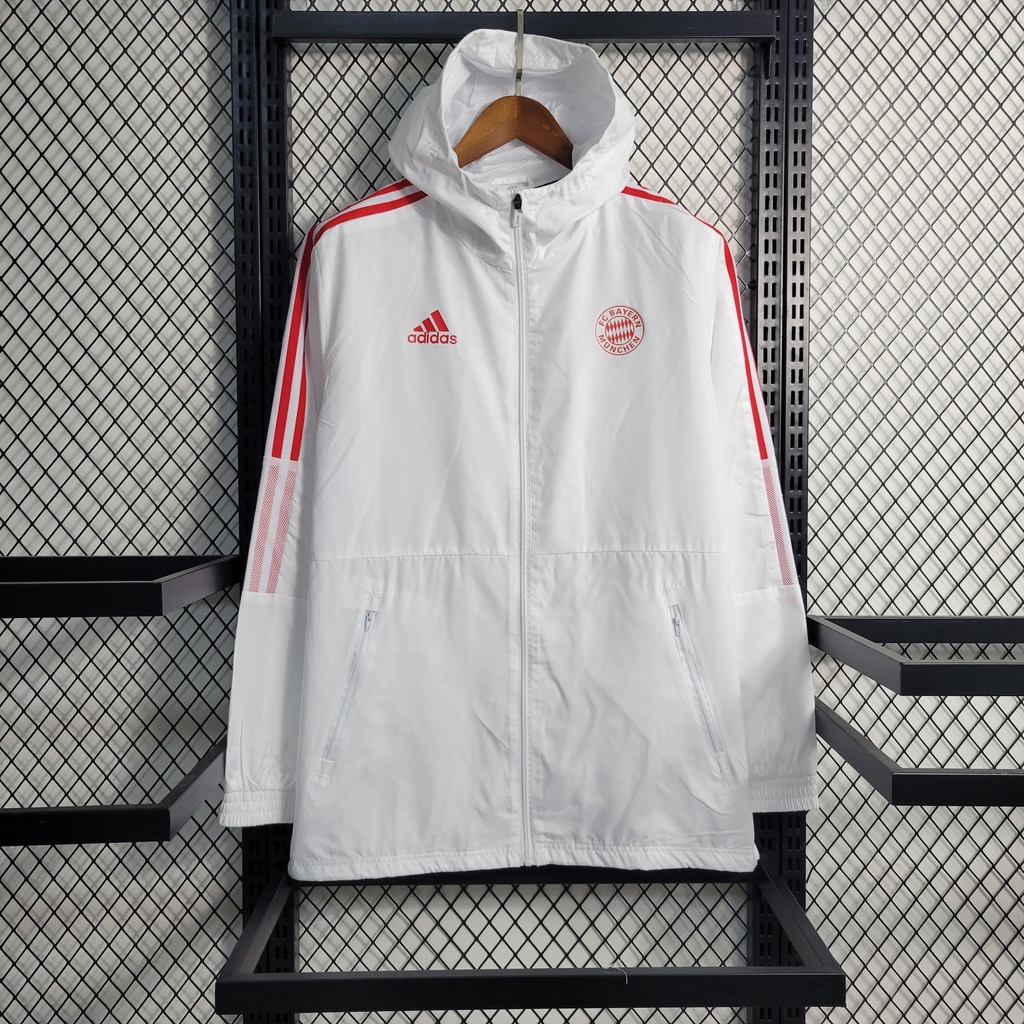 Corta vento adidas vermelha e branca sale