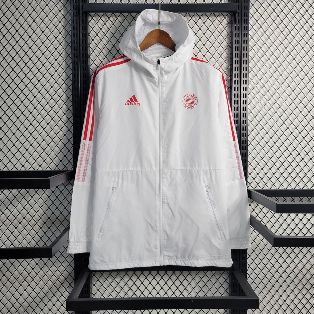 Jaqueta Corta Vento Bayern Munique 2023 Adidas Masculina