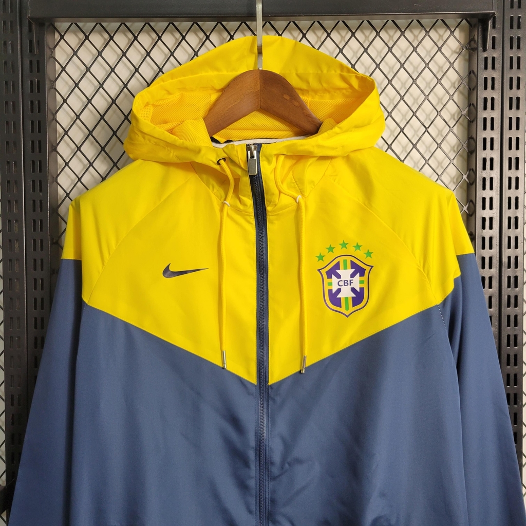 Corta vento nike amarelo e azul outlet