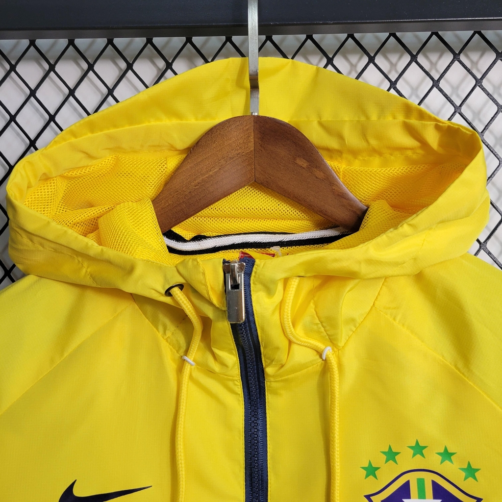 Jaqueta Corta Vento Brasil 2023 Nike Masculina