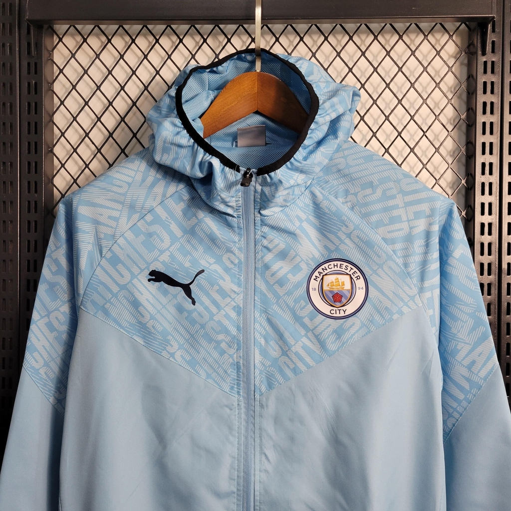Jaqueta Corta Vento Manchester City 2023 Puma Masculina