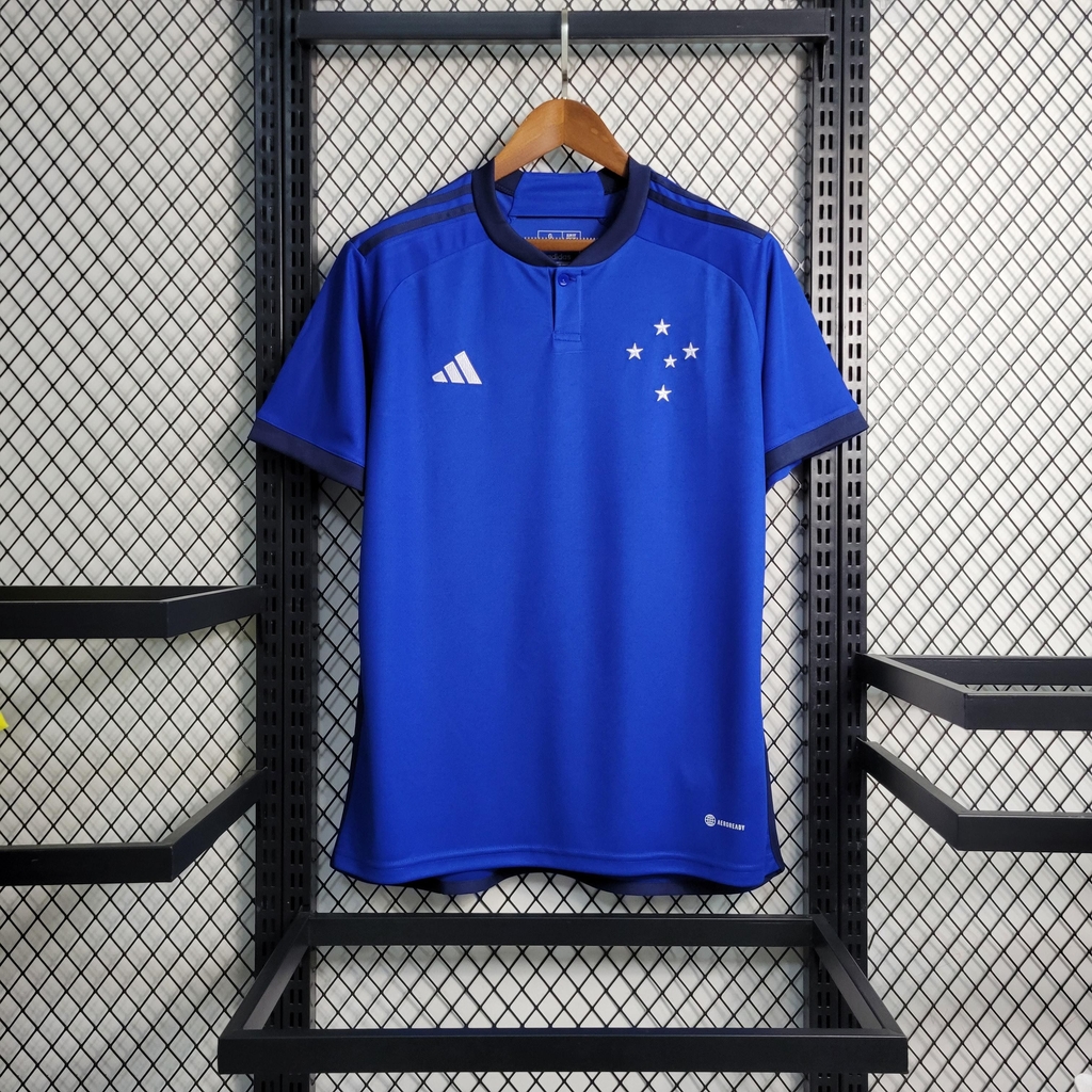 Camisa Cruzeiro Home (1) 2023/24 Adidas Torcedor Masculina