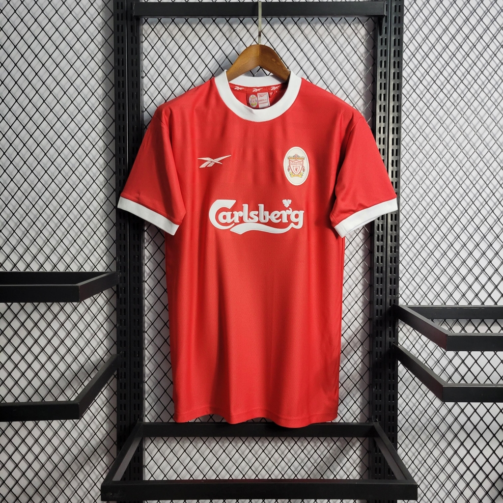 Camisa Liverpool Home 1 1998 Reebok Retro Masculina