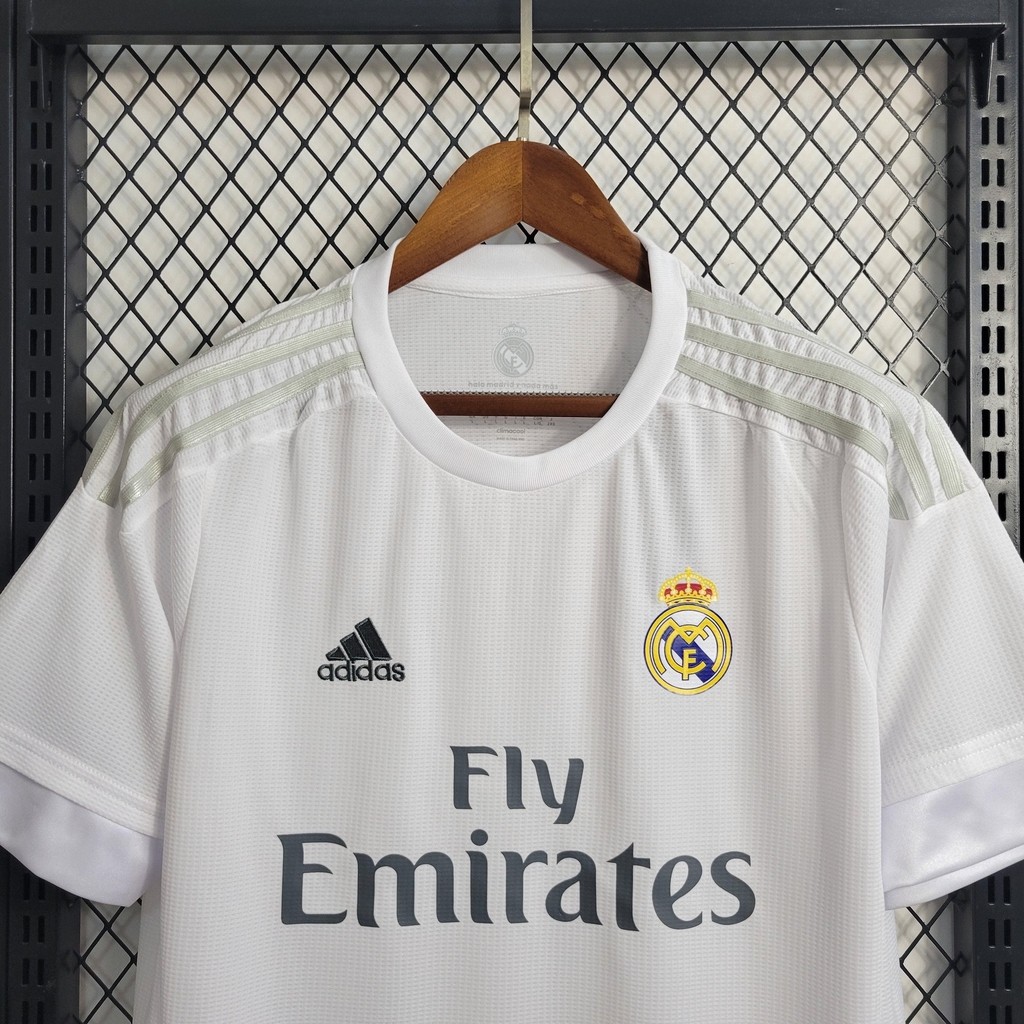 Nova Camisa Real Madrid 1 Patch UEFA Champions League Data Do Jogo