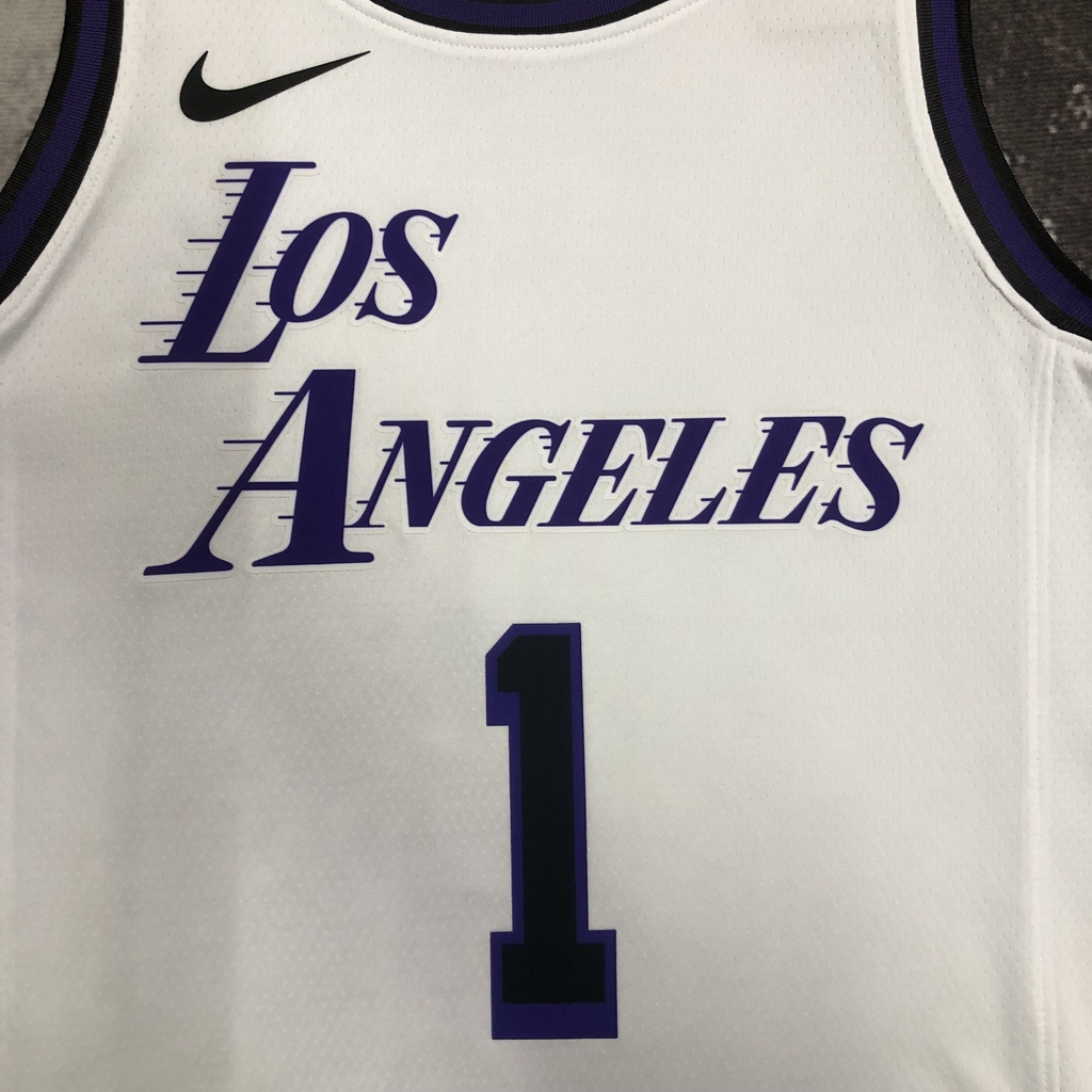 Regata Los Angeles Lakers NBA 2023 Nike City Edition Swingman Masculina