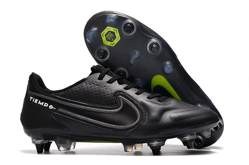 Chuteira de Campo Nike Tiempo Legend 9 Elite SG Blackout