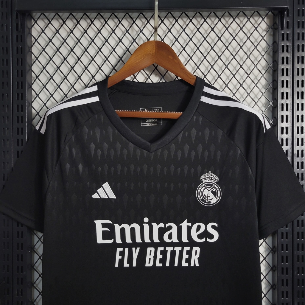 Camisa Real Madrid Goleiro 2023/24 Adidas Torcedor Masculina