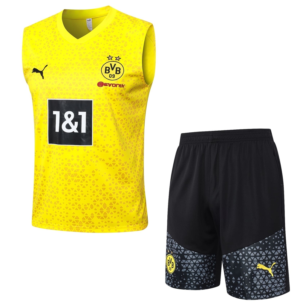 Conjunto Treino Borussia Dortmund 2023 24 Puma Masculino