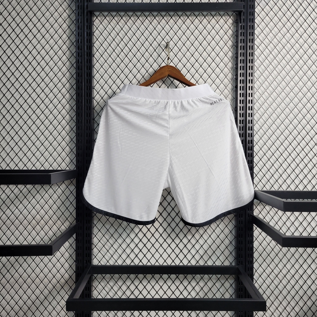 Short adidas masculino branco sales