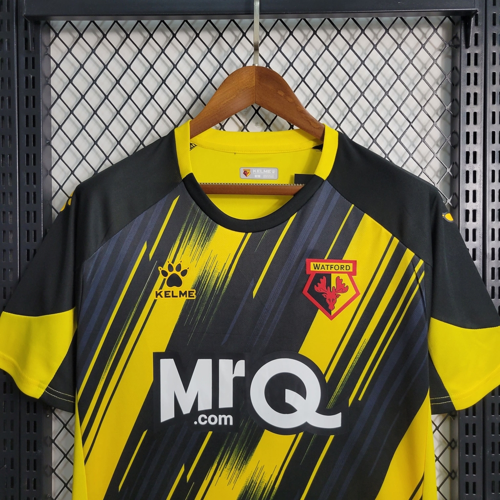 Nova camisa do Watford 2023-2024 Kelme » MDF