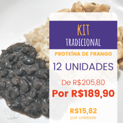 Kit Tradicional - Proteína de Frango 12 un