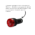 Sinaleiro Sonoro Vermelho 22.0MM 220V BZ20-2L-R - METALTEX - loja online