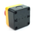 Caixa Plástica Amarela com um Botão Cogumelo de ø40mm NF Metaltex CP1-E - Eletrica WF